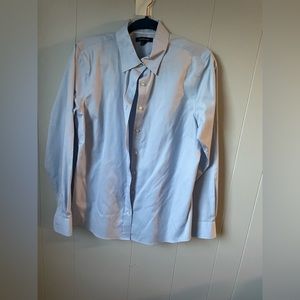 2 Lands end button downs! Pink and blue size 12